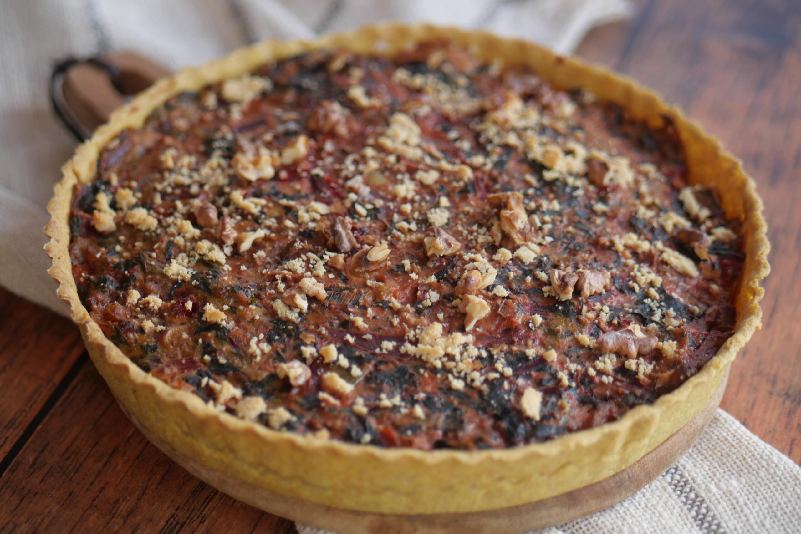 Tarte aux Herbes et curry